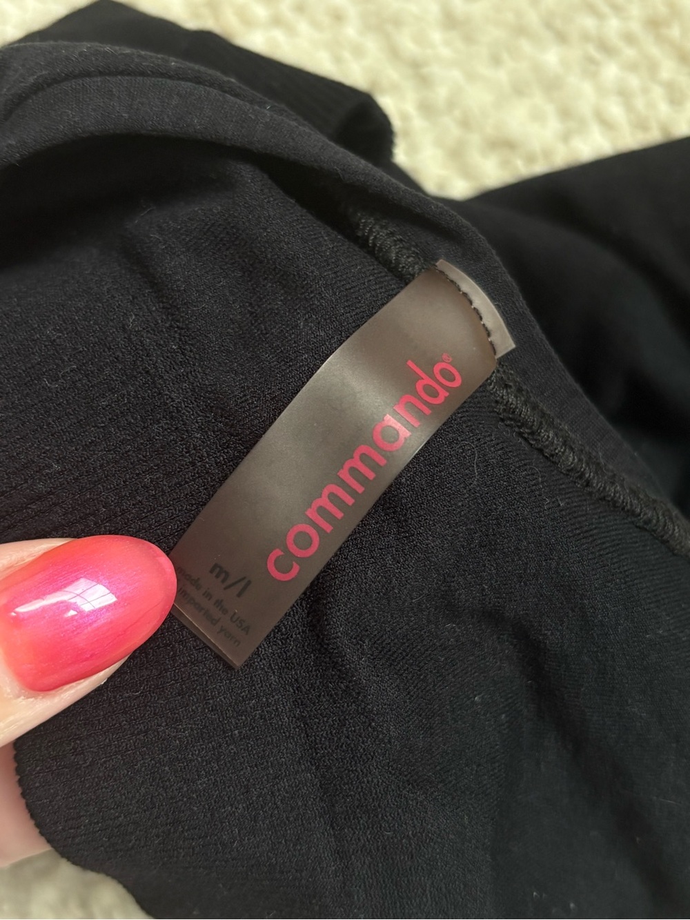 Commando black bra - Picture 3 of 3